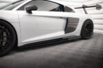 Difusores de embaladeiras laterais V.2+ Flaps Audi R8 Mk2 Facelift