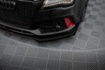 Street Pro Splitter frontal + Flaps Audi A7 RS7 Estilo C7 - Image 4