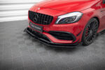 Street Pro Splitter frontal + Flaps Mercedes-Benz A 45 AMG Aero W176 Facelift - Image 4