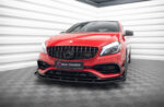 Street Pro Splitter frontal + Flaps Mercedes-Benz A 45 AMG Aero W176 Facelift