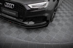 Street Pro Splitter frontal V.1 + Flaps Audi RS3 Sedan 8V Facelift - Image 3