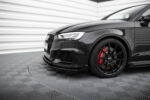 Street Pro Splitter frontal V.1 + Flaps Audi RS3 Sedan 8V Facelift - Image 5