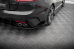 Street Pro Splitters laterais traseiros + Flaps Kia Stinger GT-Line Mk1