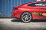 Racing Durability Splitters laterais traseiros + Flaps Mercedes-AMG C43 Coupe C205 - Image 3