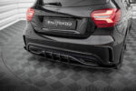 Street Pro Splitters laterais traseiros + Flaps Mercedes-Benz A AMG-Line W176 Facelift