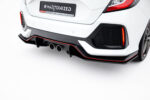 Splitters Laterais Traseiros Street Pro V.2 Honda Civic Sport Mk 10 Facelift - Image 2