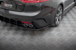 Street Pro Splitters laterais traseiros Kia Stinger GT-Line Mk1