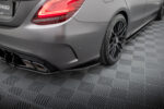 Street Pro Splitters laterais traseiros Mercedes-AMG C63 Sedan / Estate W205 Facelift