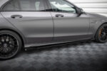 Street Pro Difusores de embaladeiras laterais + Flaps Mercedes-AMG C63 Sedan / Estate W205 Facelift - Image 2