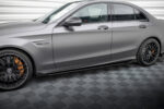 Street Pro Difusores de embaladeiras laterais + Flaps Mercedes-AMG C63 Sedan / Estate W205 Facelift