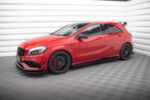 Street Pro Difusores de embaladeiras laterais + Flaps Mercedes-Benz A 45 AMG W176 Facelift - Image 2