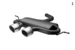 VOLKSWAGEN GOLF VI, GOLF V R32, SCIROCCO 3 SPORTS EXHAUST MUFFLER EXHAUST - Image 2