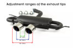 VOLKSWAGEN GOLF VI, GOLF V R32, SCIROCCO 3 SPORTS EXHAUST MUFFLER EXHAUST