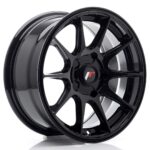 JR Wheels JR11 15x7 ET20-30 BLANK Gloss Black - Image 2