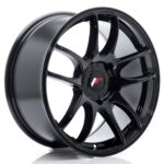 JR Wheels JR29 17x8 ET20-38 BLANK Gloss Black - Image 2