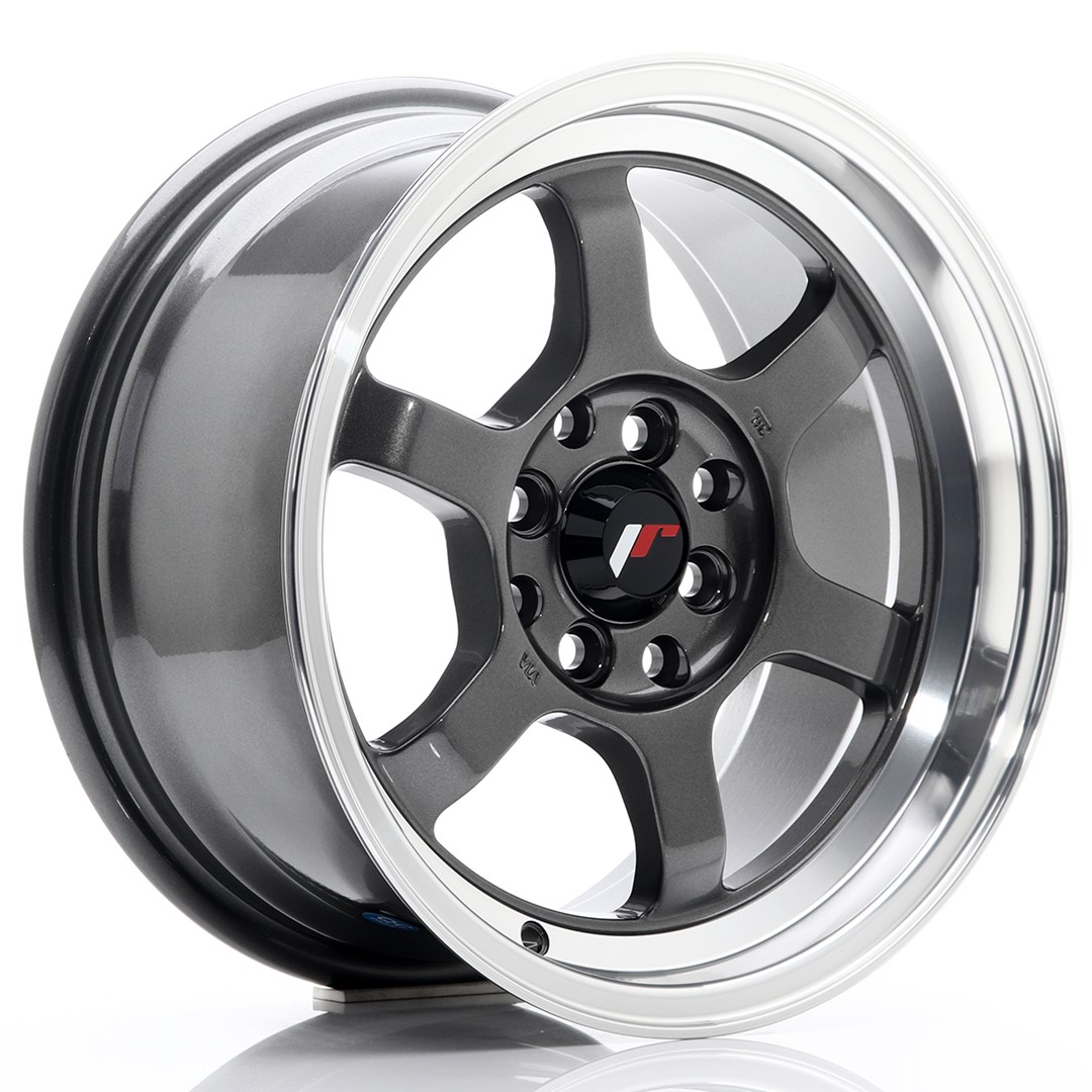 32873_0_24535 JR Wheels JR12 15x7,5 ET26 4x100/114 Gun Metal - Image 1