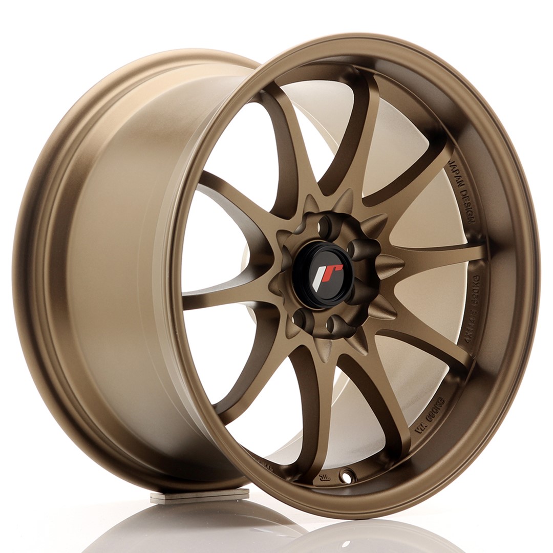 33041_0_23495 JR Wheels JR5 17x9,5 ET25 4x100/114,3 Dark Anodized Bronze - Image 1