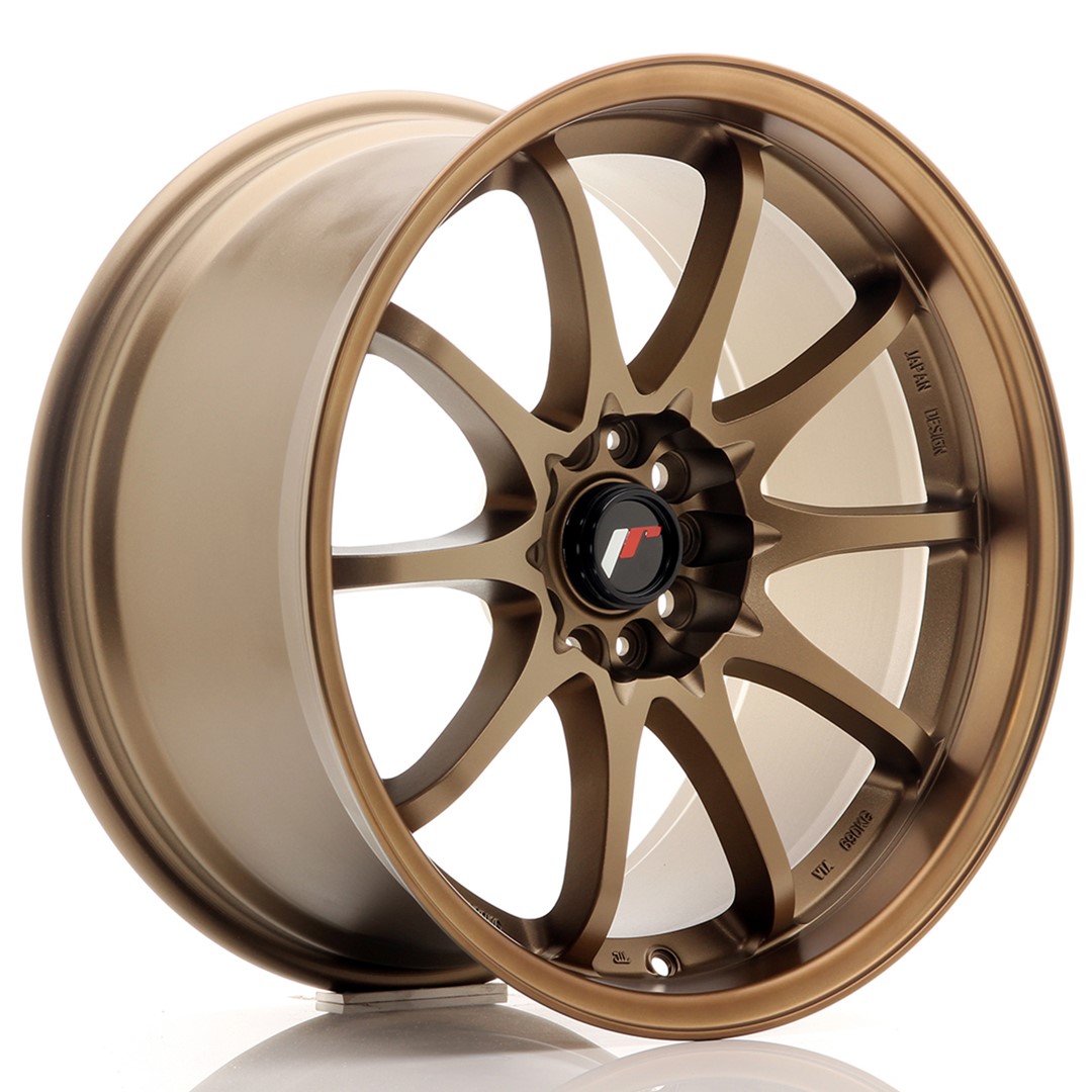 33247_0_23527 JR Wheels JR5 18x9,5 ET22 5x100/114,3 Dark Anodized Bronze - Image 1