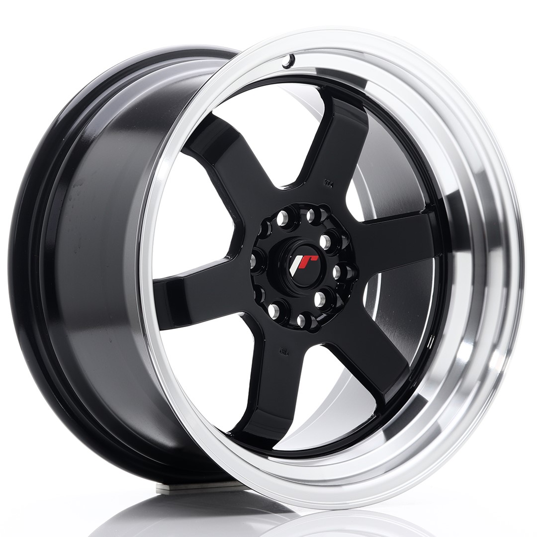 33317_0_24390 JR Wheels JR12 17x9 ET25 4x100/114 Gloss Black - Image 1