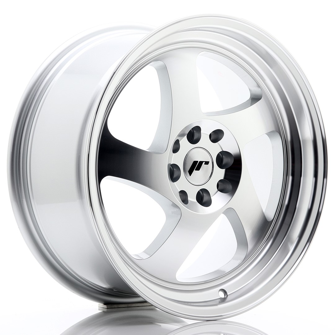 33329_0_22681 JR Wheels JR15 17x8 ET35 4x100/114 Silver Machined Face - Image 1