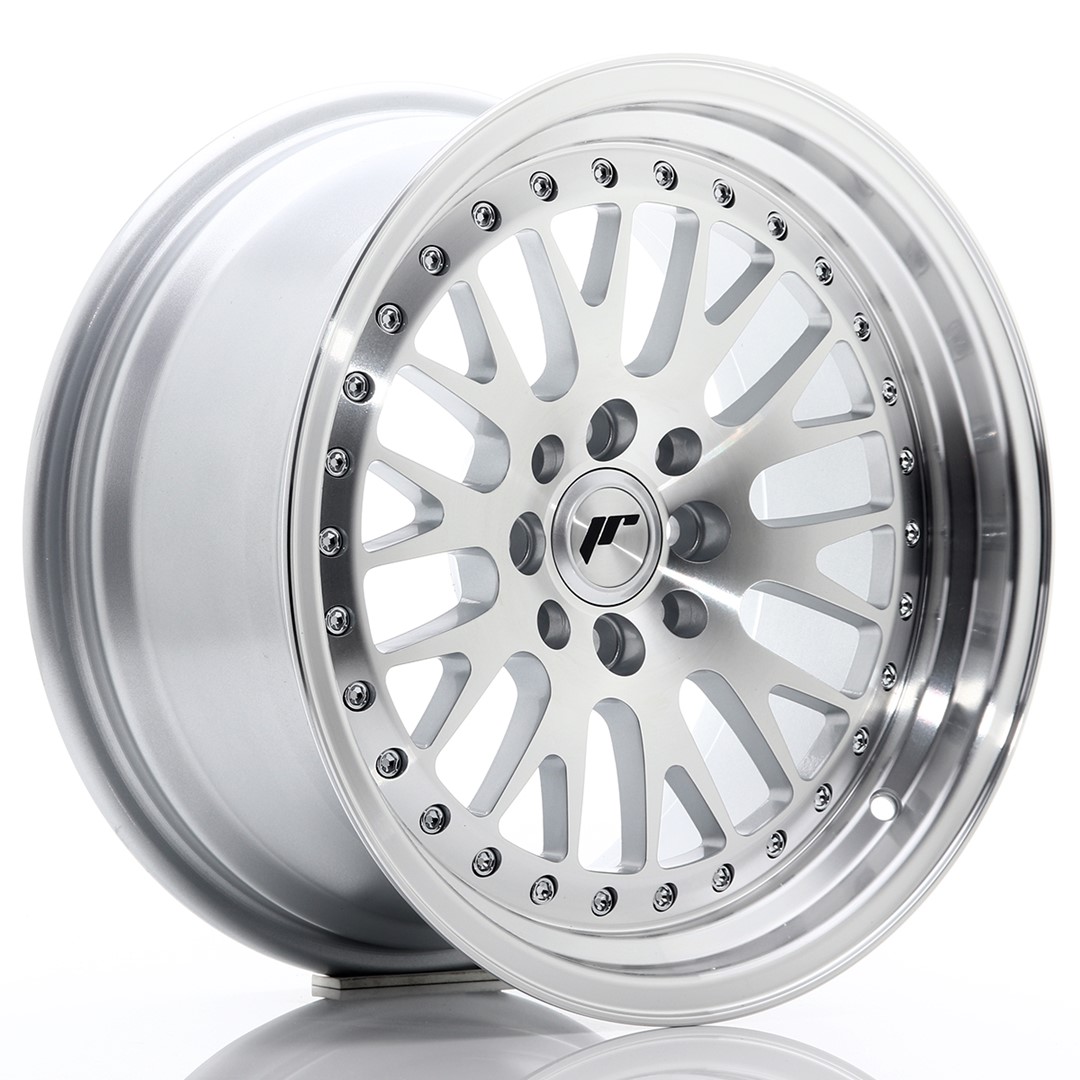 33988_0_24565 JR Wheels JR10 16x8 ET20 4x100/108 Silver Machined Face - Image 1