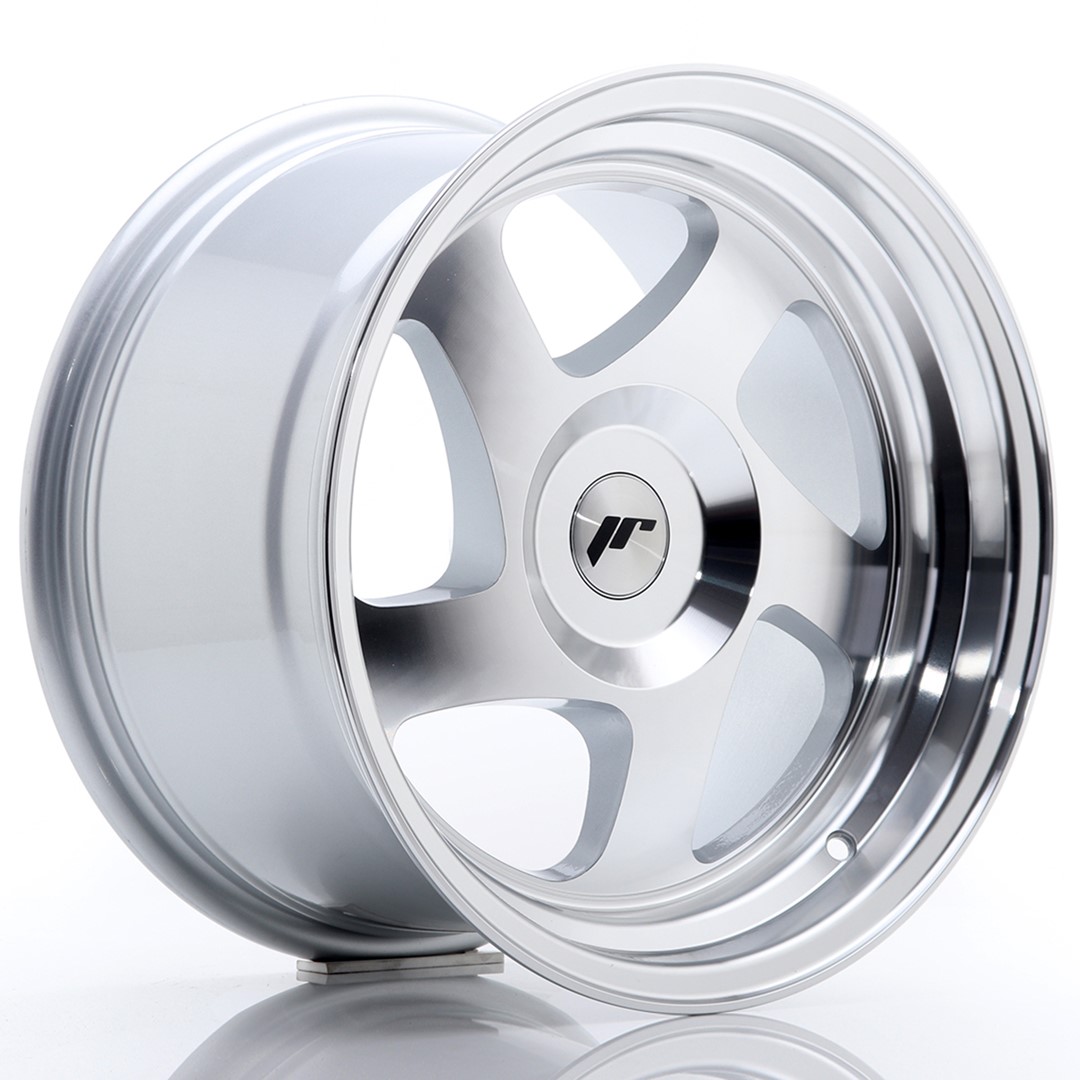 34460_0_23742 JR Wheels JR15 16x9 ET20 BLANK Silver Machined Face - Image 1