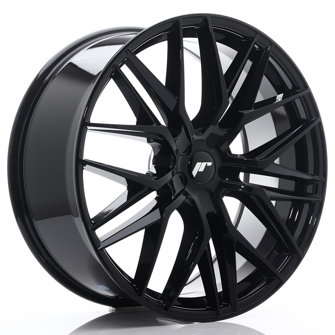 37831_0_24725 JR Wheels JR28 22x9 ET30-45 5H BLANK Gloss Black - Image 1