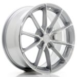 JR Wheels JR37 18x8 ET35 5x112 Silver Machined