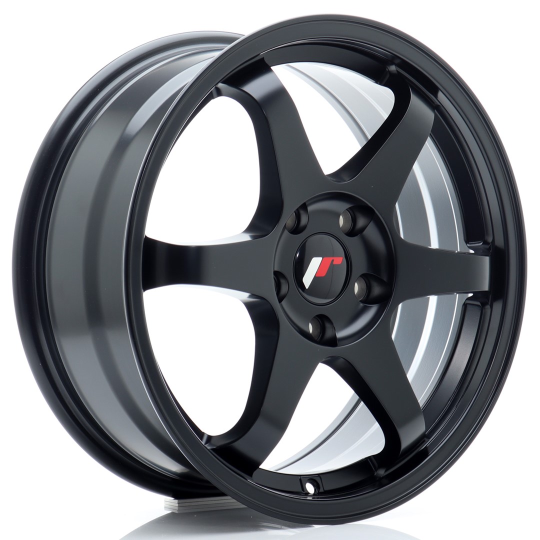 44085_0_32837 JR Wheels JR3 17x7 ET40 4x100 Matt Black - Image 1