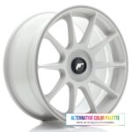 JR Wheels JR11 17x8 ET20-35 BLANK Custom Finish
