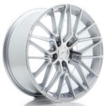 JR Wheels JR38 18x8 ET42 5x112 Silver Machined Face