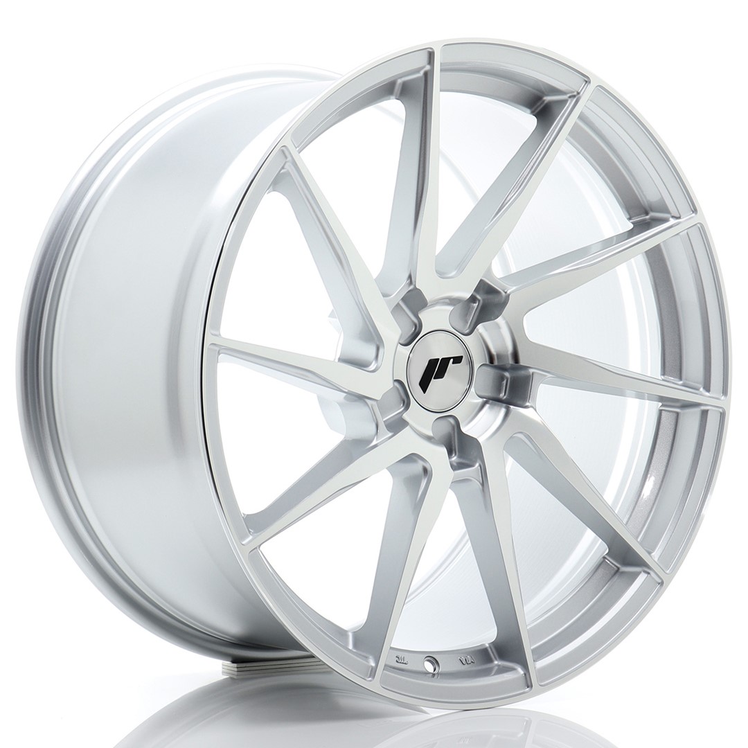 45573_0_34361 JR Wheels JR36 20x10 ET20-45 5H BLANK Silver Machined Face - Image 1