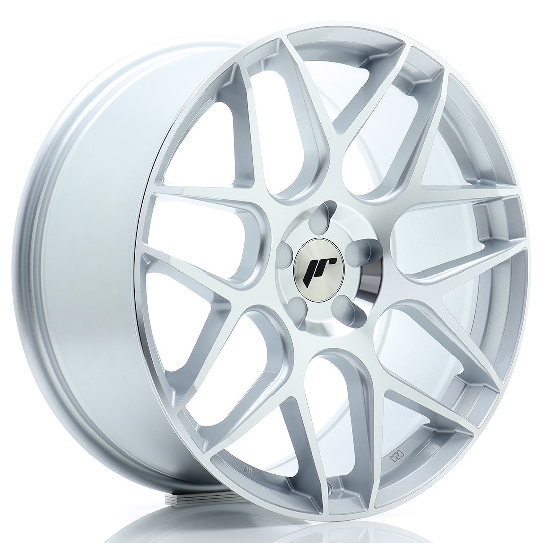 45898_0_35313 JR Wheels JR18 19x8,5 ET35 5x120 Silver Machined - Image 1