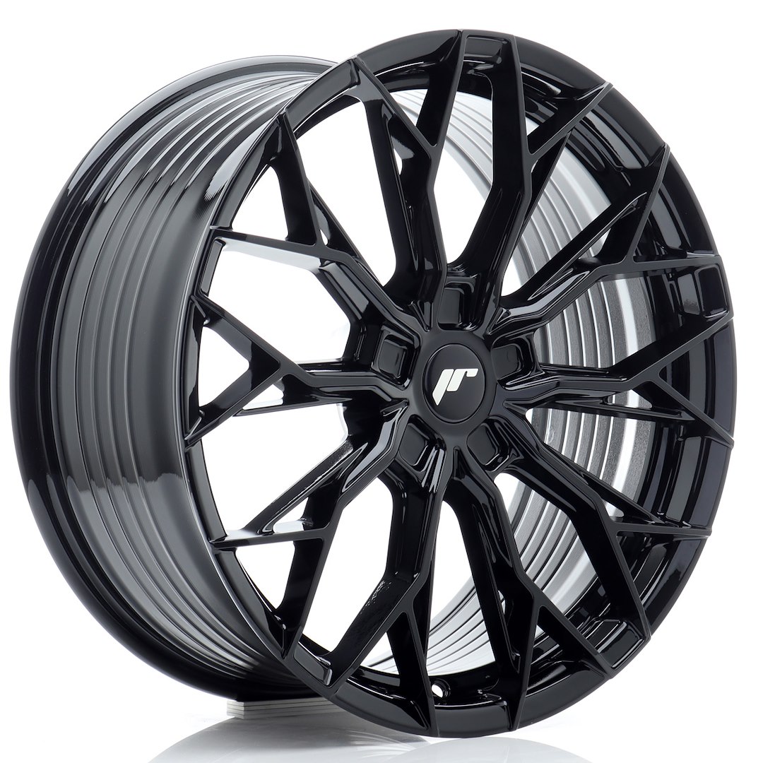 46231_0_35630 JR Wheels JR49 19x8 ET20-40 5H BLANK Gloss Black - Image 1