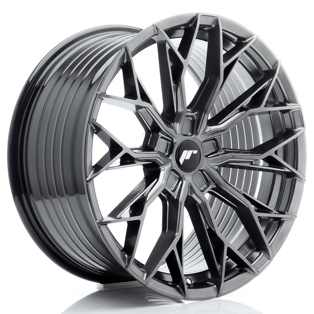 46245_0_35759 JR Wheels JR49 19x9 ET20-40 5H BLANK Hyper Black - Image 1