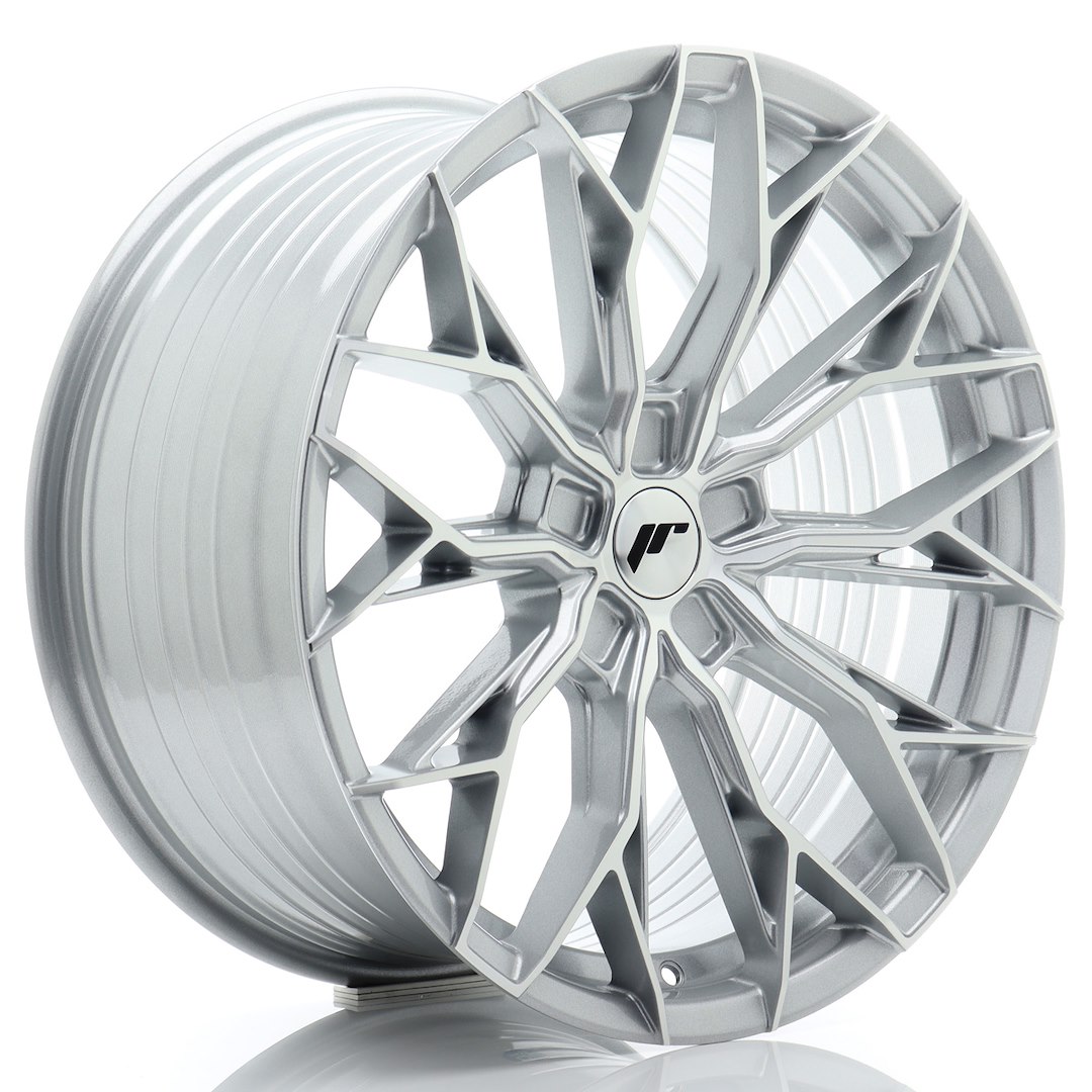 46247_0_35760 JR Wheels JR49 19x9 ET20-40 5H BLANK Silver Machined Face - Image 1