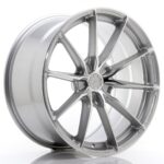 JR Wheels JR37 20x10 ET25 5x112 Silver Machined Face