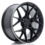 JR Wheels JR51 19x8,5 ET20-45 5H BLANK Satin Black w/ Machined Lip