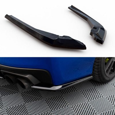 Splitters laterais traseiros V.2 Subaru WRX STI Mk1