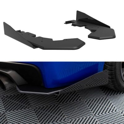 Street Pro Splitters laterais traseiros + Flaps Subaru WRX STI Mk1