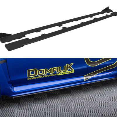 Street Pro Difusores de embaladeiras laterais + Flaps Subaru WRX STI Mk1