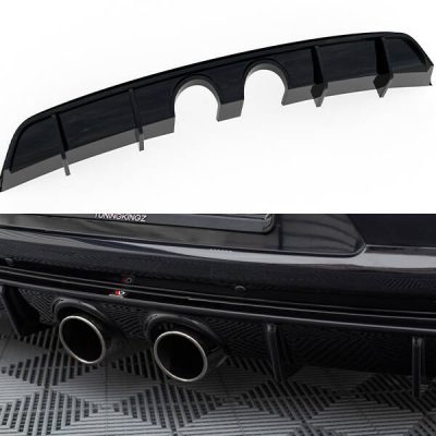 Difusores traseiros V.2 Volkswagen Scirocco Mk3 (R32 Exhaust)
