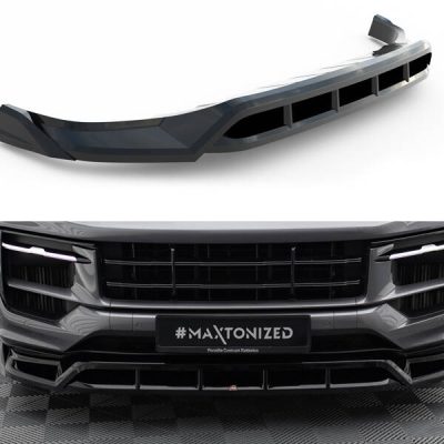 Splitter dianteiro Porsche Cayenne SUV / Coupe Mk3 Facelift