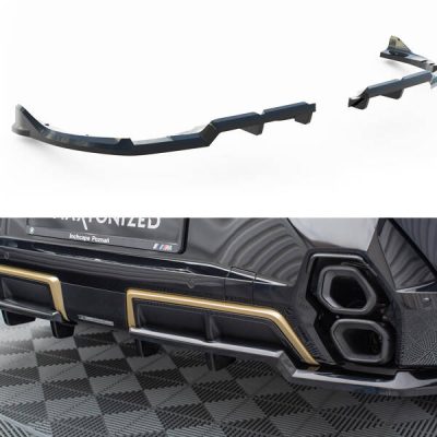 Splitter traseiro (with vertical bars) BMW XM G09