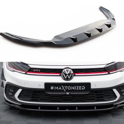 Splitter dianteiro V.1 Volkswagen Polo GTI Mk6 Facelift
