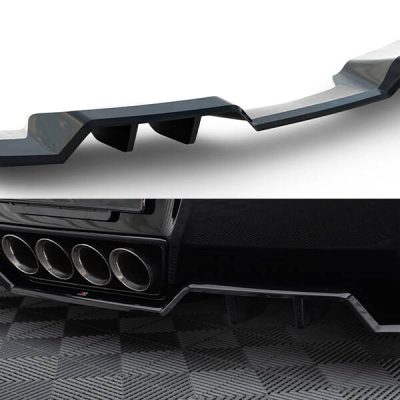 Central Rear Splitter (with vertical bars) Chevrolet Corvette C7