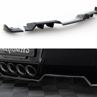Splitter traseiro (with vertical bars) + Difusores laterais traseiros Chevrolet Corvette C7