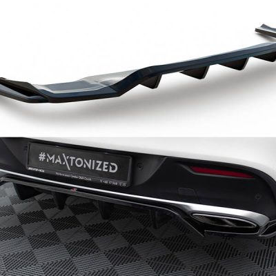Splitter traseiro (with vertical bars) Mercedes-AMG GLE 43 Coupe C292