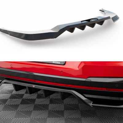 Splitter traseiro (with vertical bars) Skoda Enyaq Coupe iV
