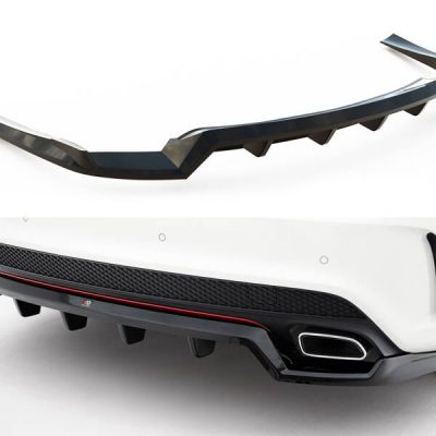Rear Splitter (with vertical bars) Mercedes-Benz CLA AMG-Line C117